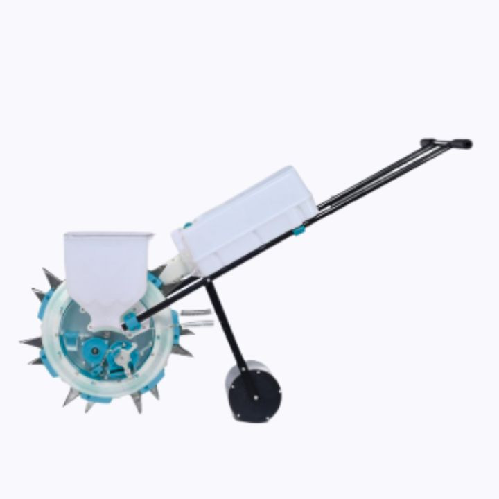Aashna 2-in-1 Adjustable Hand-Push Seeder with Fertilizer