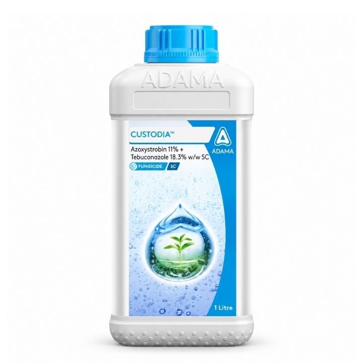 Adama Custodia Fungicide - Azoxystrobin 11% + Tebuconazole 18.3% w/w SC