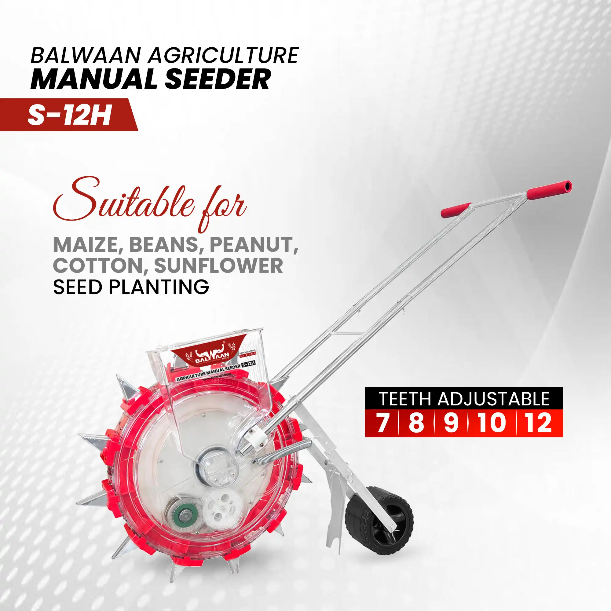 Balwaan Seeder 12 T 8.5cm S-12H