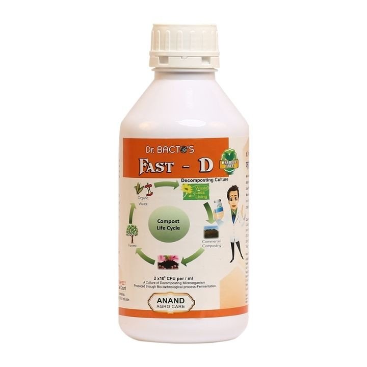 Anand Agro Dr. Bacto’s Fast-D Organic Waste Decomposer Biofertilizer