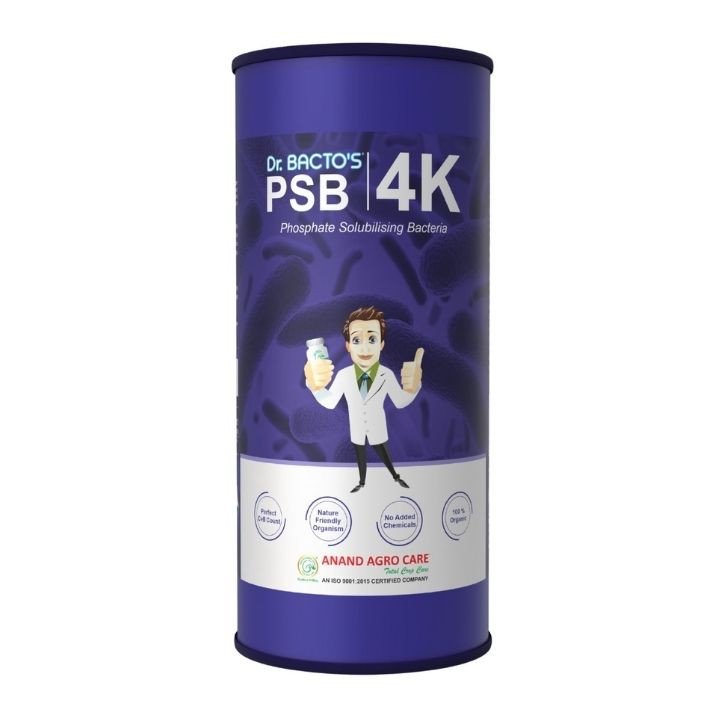 Anand Agro Dr. Bacto’s P.S.B. 4K Phosphate Solubilizing Biofertilizer