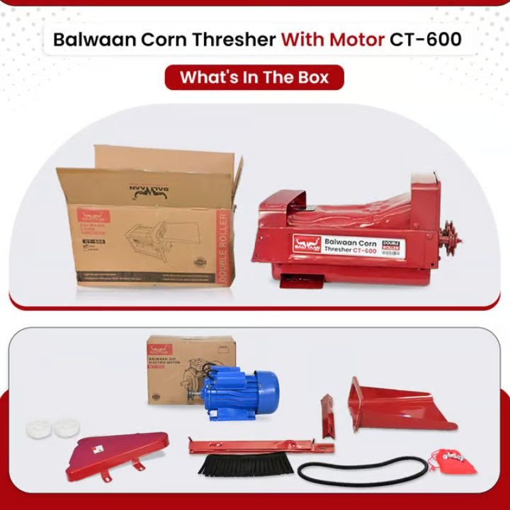 Balwaan Corn Thresher Double Roller (CT-600) – thumb