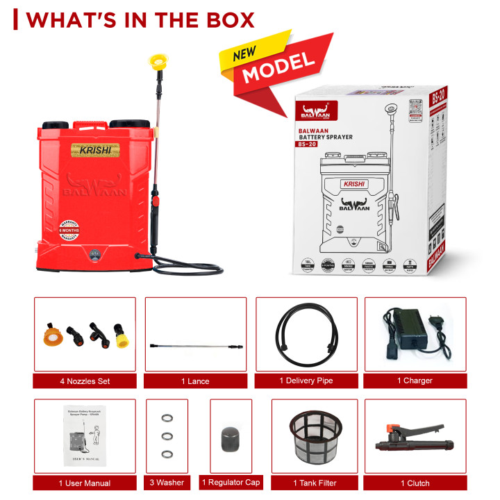 Balwaan BS-20 Battery Sprayer – thumb