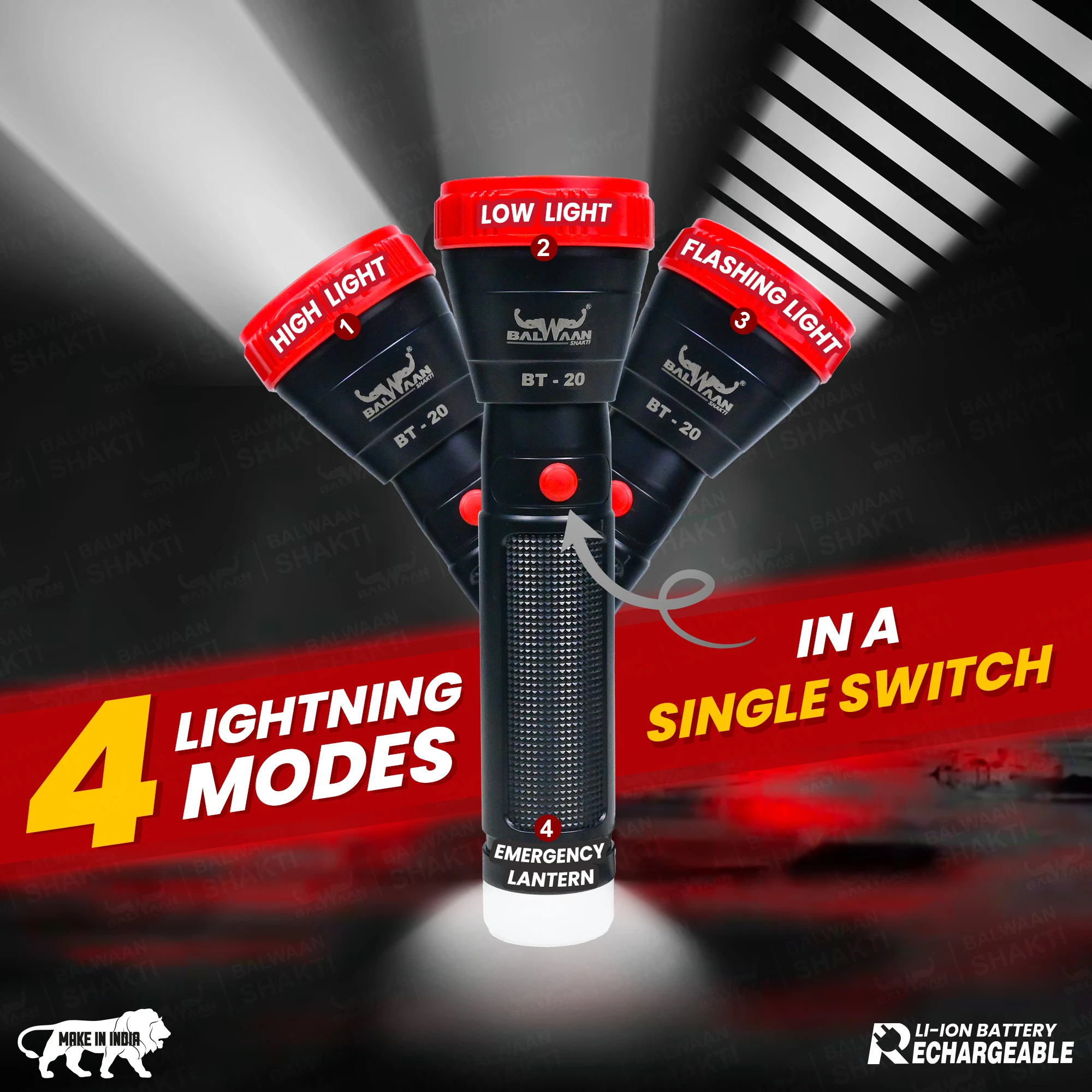 Balwaan Shakti Homelit with Candle Light BT-20 – thumb