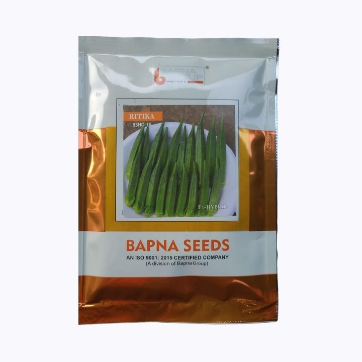 Bapna Ritika F1 Hybrid Okra Seeds