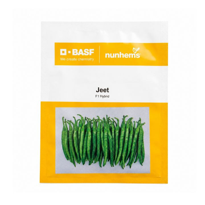 BASF Nunhems Jeet F1 Hybrid Hot Pepper Seeds
