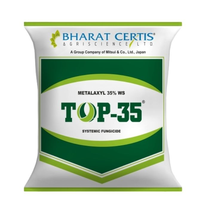 Bharat Top-35 Metalaxyl 35% WS Systemic Fungicide