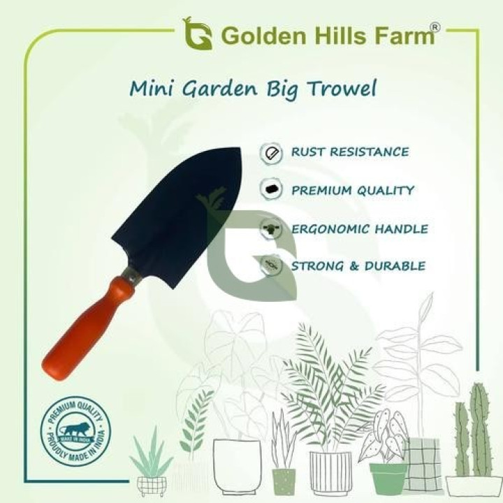 Golden Hills Farm Garden Big Type Trowel