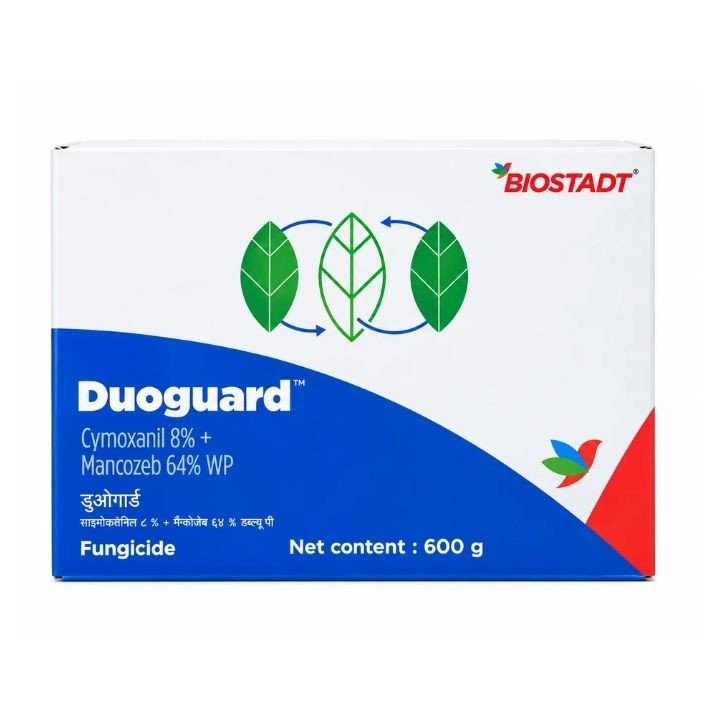 Biostadt Duo Guard Fungicide (Cymoxanil 8% + Mancozeb 64% WP)