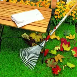 Wolf Garten 38-58cm Steel Adjustable Lawn Rake, UC-M – thumb