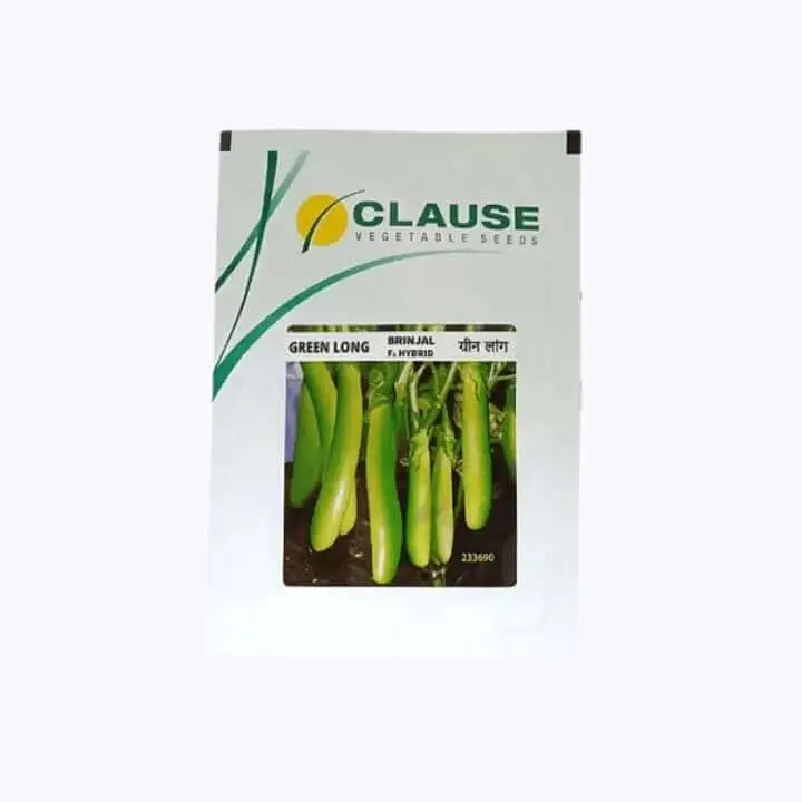 Clause Green Long Brinjal F1 Hybrid Seeds - 10g – main view