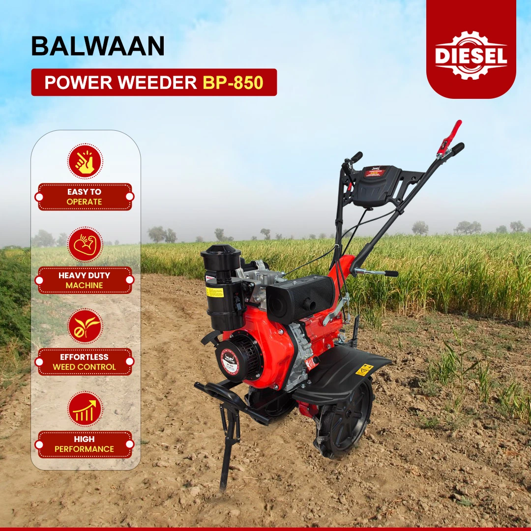 Balwaan BP 850 Power Weeder - (Diesel) – thumb