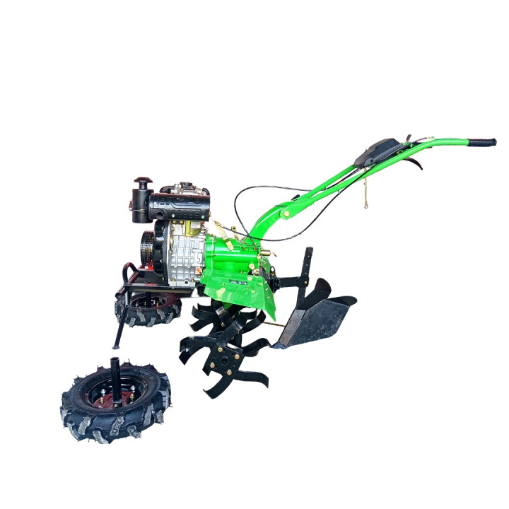 FENTON Krishi FPW-296 4 Stroke Diesel 296CC 8HP Heavy Duty Power Weeder – thumb