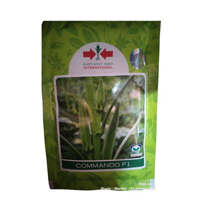 East-West Commando F1 Hybrid Okra Seeds