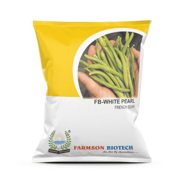 Farmson biotech fb white pearl french bean seeds
