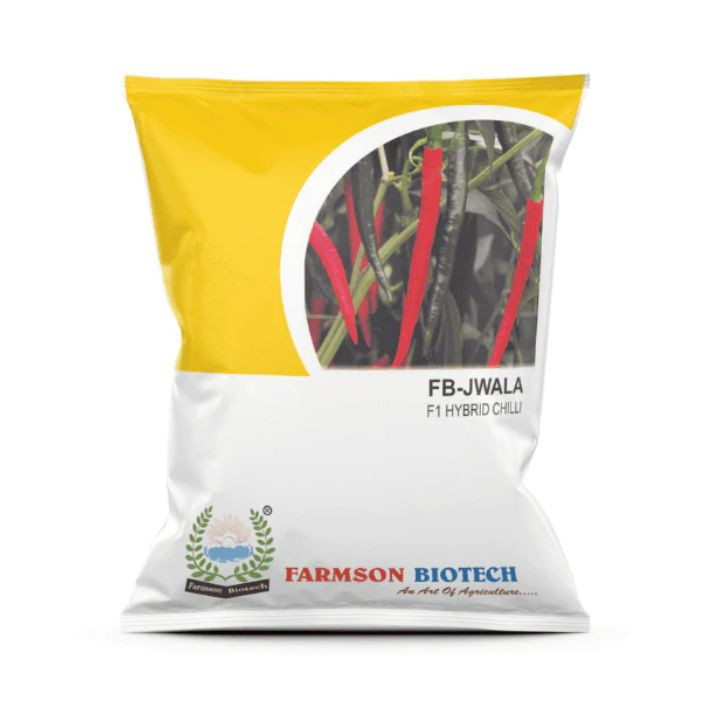 Farmson biotech fb-jwala f1 hybrid chilli seeds