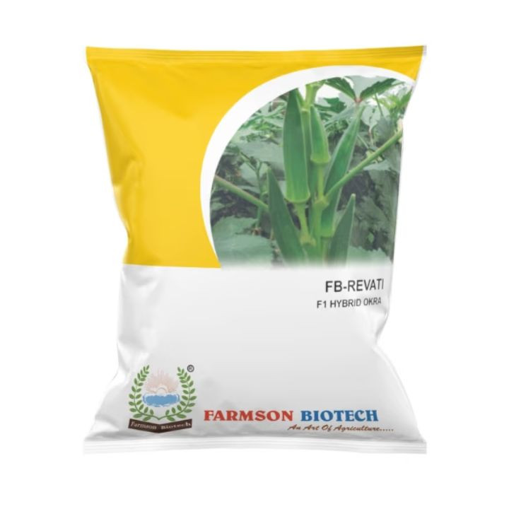 Farmson Biotech Revati F1 Hybrid Okra Seeds