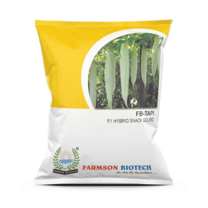 Farmson Biotech Tapi F1 Hybrid Snake Gourd Seeds