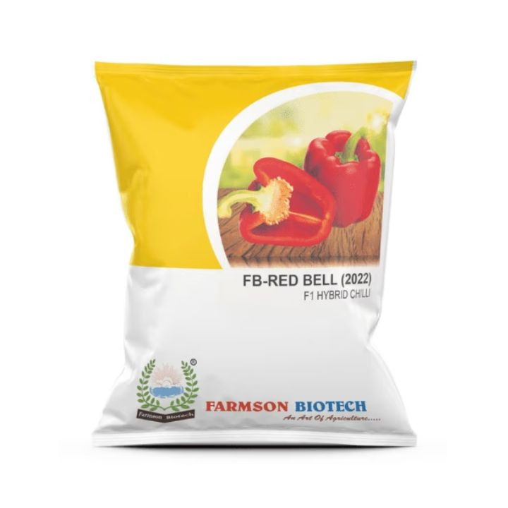 Farmson FB 2022 Red Bell Capsicum Hybrid Seeds