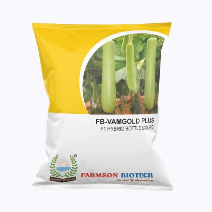 Farmson FB Vamgold Plus F1 Hybrid Bottle Gourd Seeds