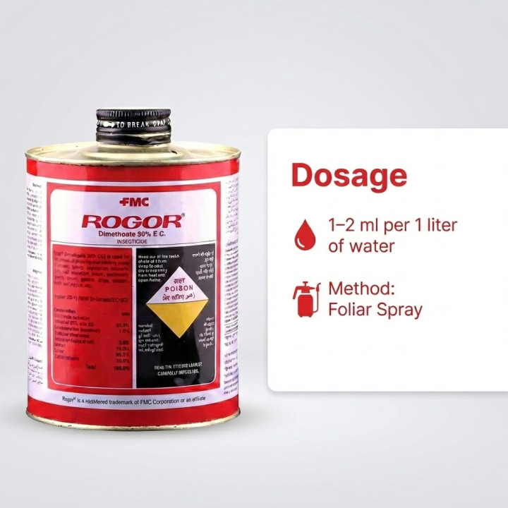 FMC Rogor Insecticide - Dimethoate 30% EC – thumb