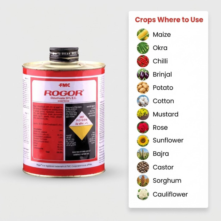 FMC Rogor Insecticide - Dimethoate 30% EC – thumb