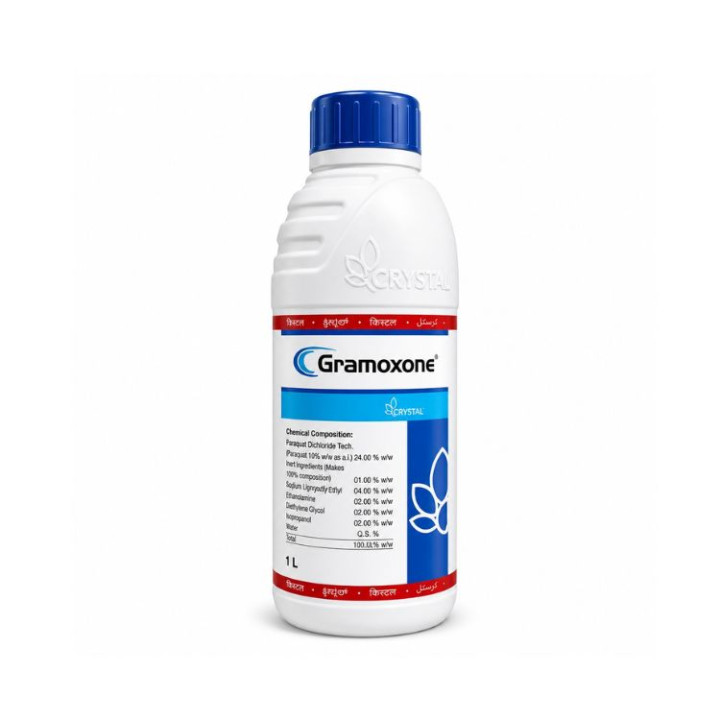 Crystal Gramoxone Paraquat Dichloride 24% SL Herbicide