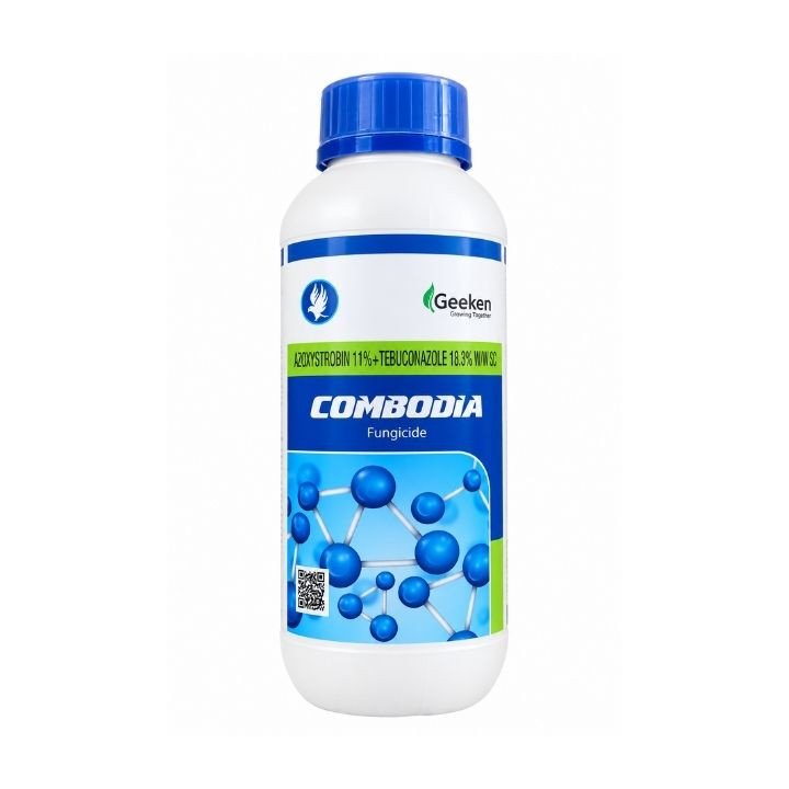 Geeken Combodia Fungicide – Azoxystrobin 11% + Tebuconazole 18.3% w/w SC