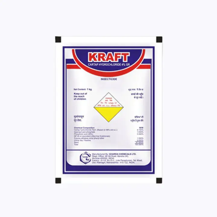 Gharda Kraft Sp Cartap Hydrochloride 4% Gr Insecticide