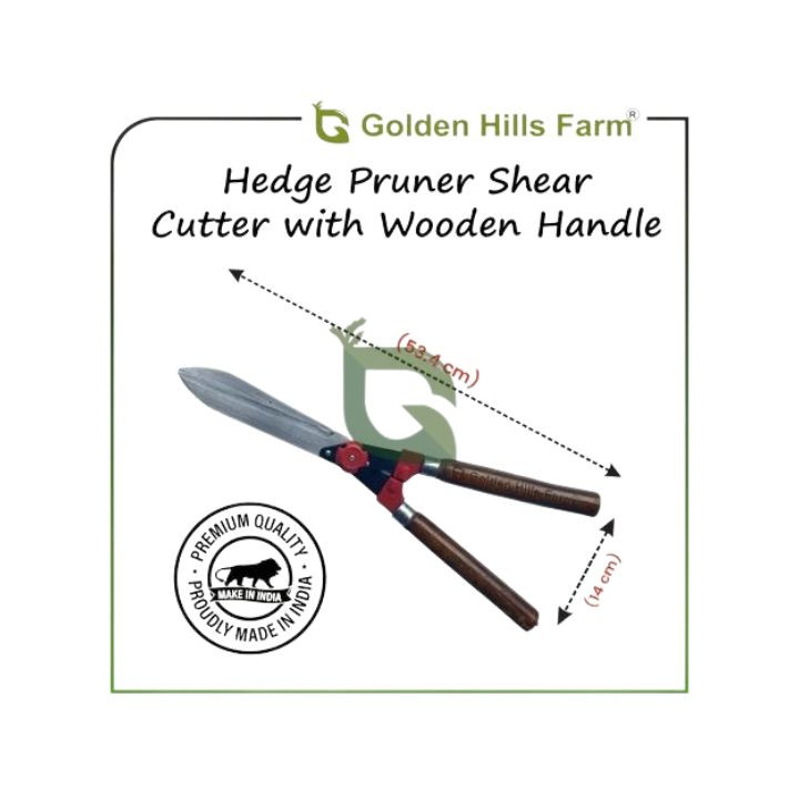 Golden Hills Farm Hedge Shears for Gardening