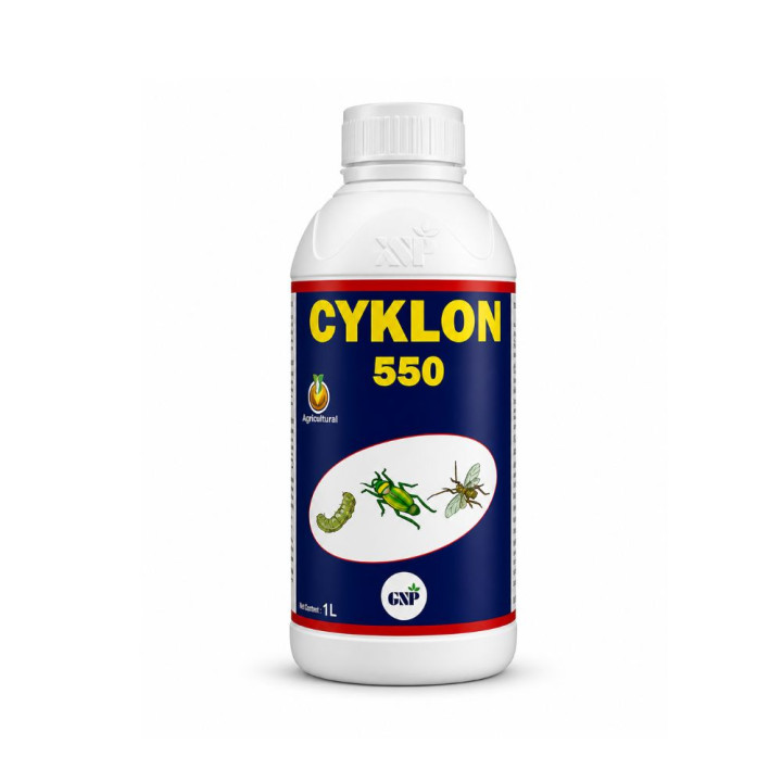 GSP Cyklon 550 Chlorpyriphos 50% + Cypermethrin 5% EC Insecticide