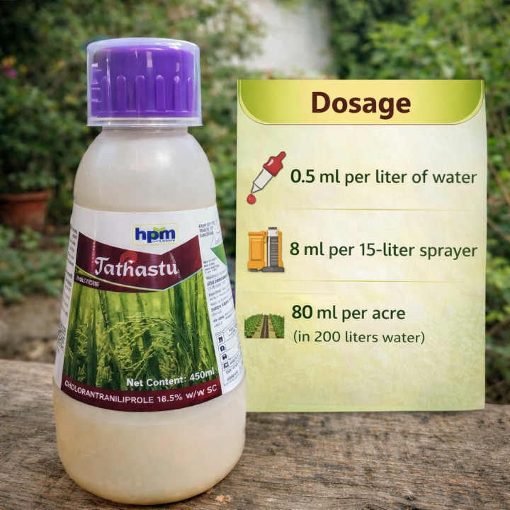 HPM Tathastu Chlorantraniliprole 18.5% SC Systemic Insecticide – thumb