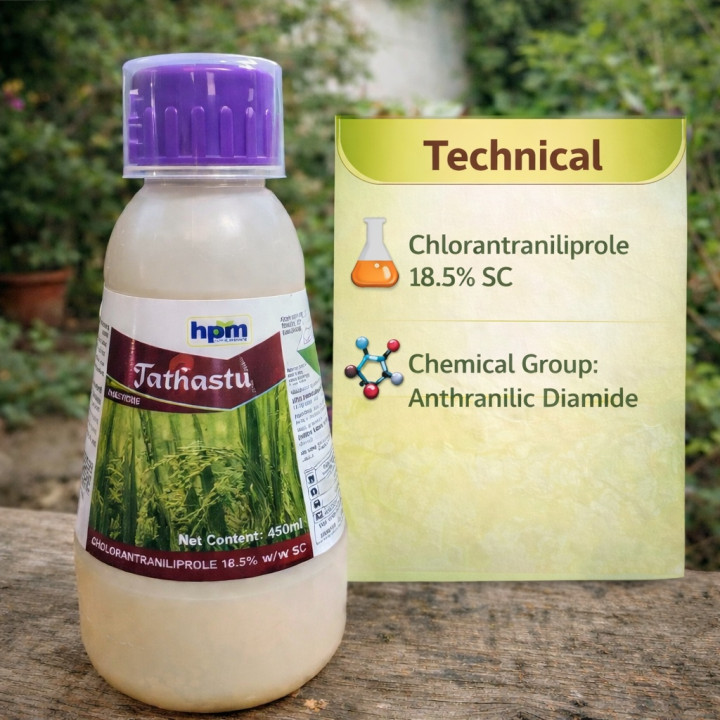HPM Tathastu Chlorantraniliprole 18.5% SC Systemic Insecticide – thumb