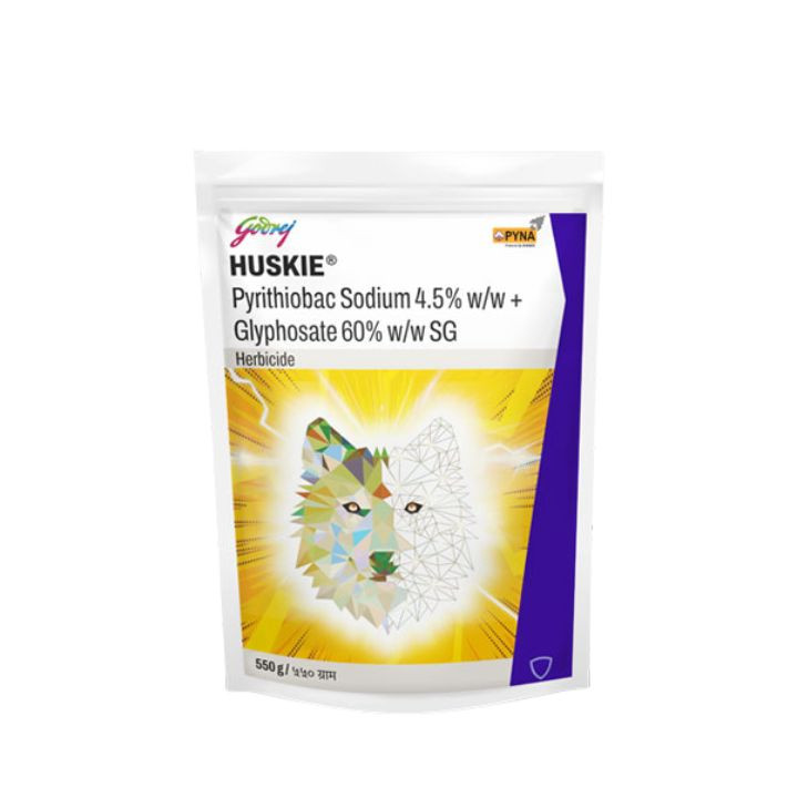 Huskie  Pyrithiobac Sodium 4.5% + Glyphosate 60% SG Herbicide