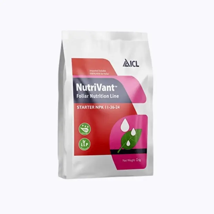ICL Starter 11:36:24  NPK Nutrivant Foliar Nutrition