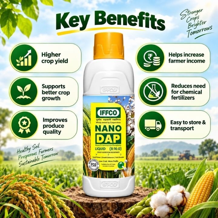 IFFCO Nano DAP Fertilizer – thumb