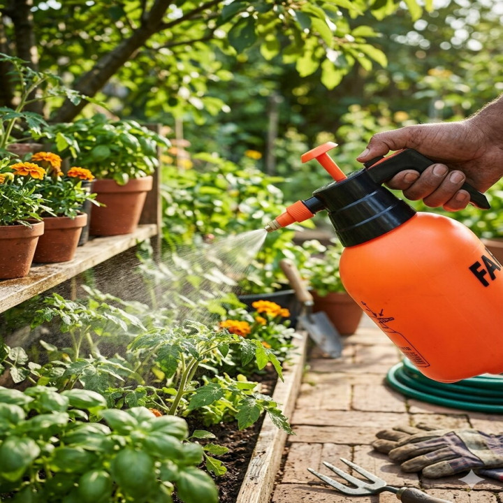 FARMIC Hand Compression Sprayer 2L Manual Pressure Sprayer – thumb