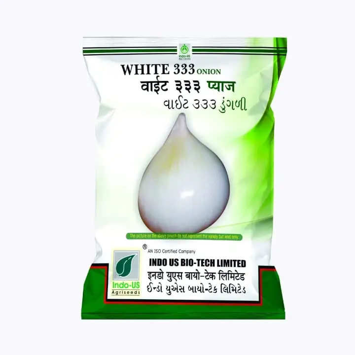 Indo-Us White 333 Onion Seeds – main view
