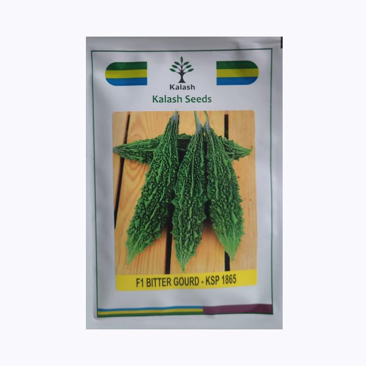 Kalash KSP 1865 F1 Hybrid Bitter Gourd Seeds