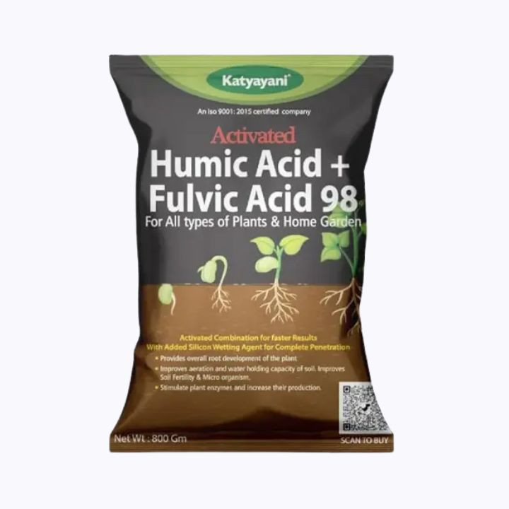 Katyayani Activated Humic Acid + Fulvic Acid 98% Fertilizer