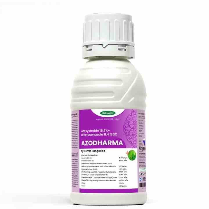 Katyayani Azodharma | Azoxystrobin 18.2% + Difenoconazole 11.4% SC Fungicide