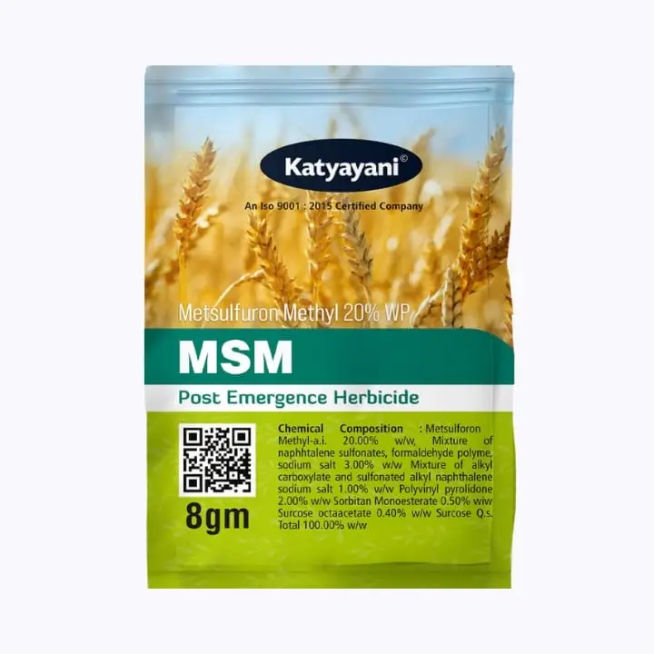 Katyayani Msm Herbicide- Metsulfuron methyl 20 % WP