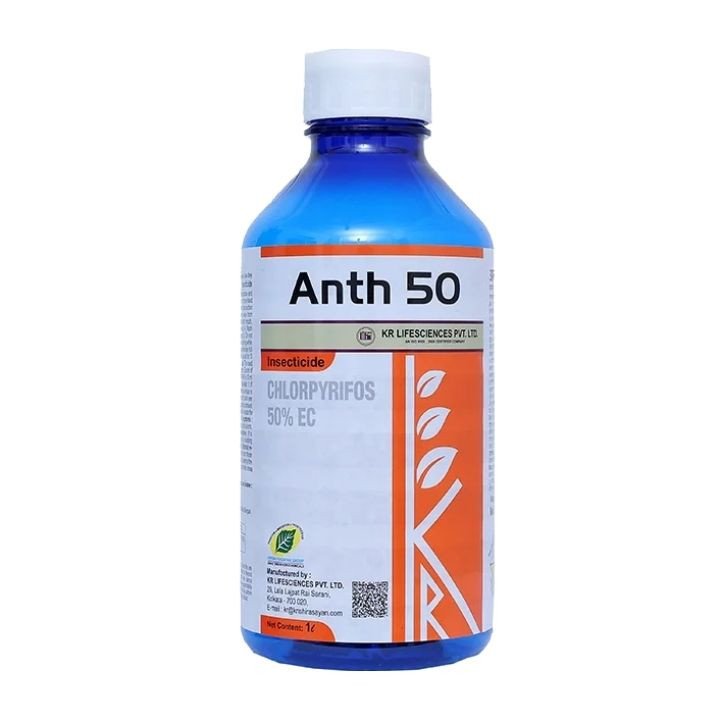 Krishi Rasayan Anth 50 Insecticide (Chlorpyrifos 50% EC)