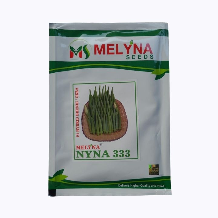 Melyna NYNA 333 F1 Hybrid Okra Seeds