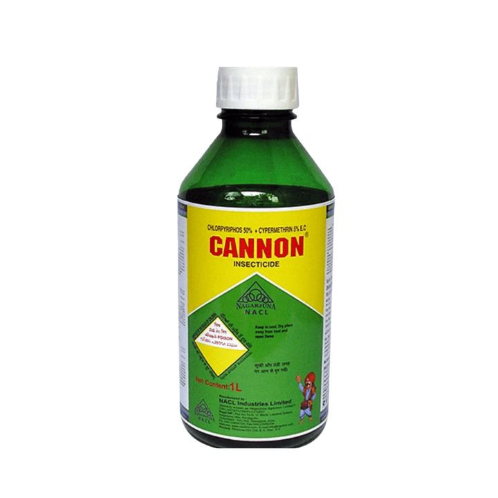 NACL Cannon Chlorpyriphos 50% + Cypermethrin 5% W/W Insecticide