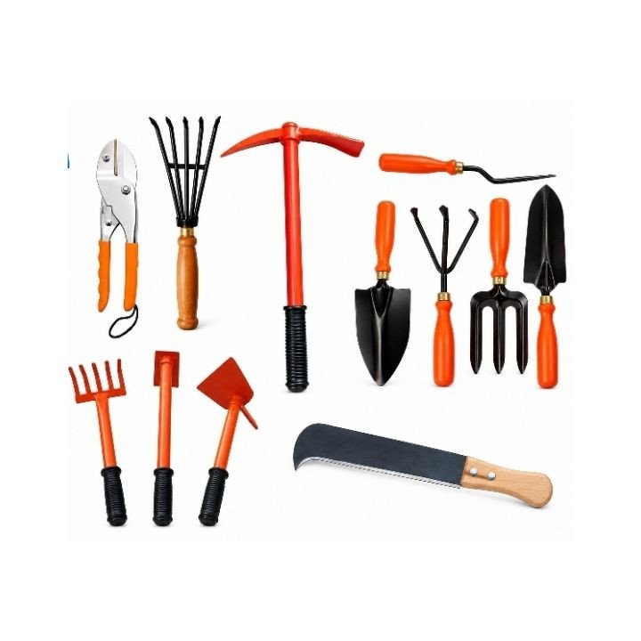 Nasiri Garden Tools 8 Pcs Gardening Tool Kit With Free Pruning Shears And Gloves