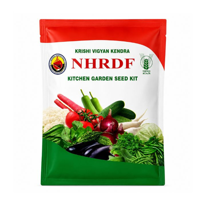 NHRDF Kitchen Garden Seed Kit – 11 Premium Vegetable Seeds