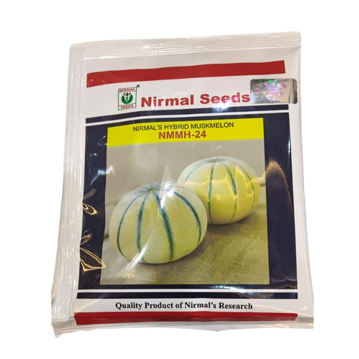 Nirmal 24 Musk Melon (Cucumis melo) Hybrid Vegetable Seeds