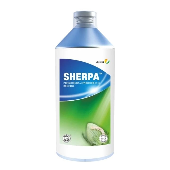 Oswal Sherpa Insecticide – Profenofos 40% + Cypermethrin 4% EC