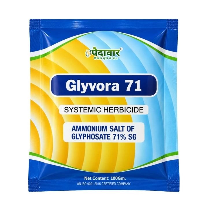 Paidavaar GLYVORA 71 Herbicide (Ammonium Salt of Glyphosate 71% SG)